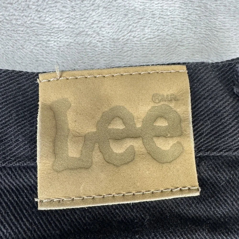 Lee Vintage Union Made Black Straight Relaxed Fit‎ Jeans Mens (Actual 38x32) USA